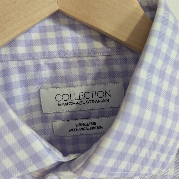 Men's Collection Dress Shirt Long Sleeve by Michael Strahan 16 - Picture 3 of 6